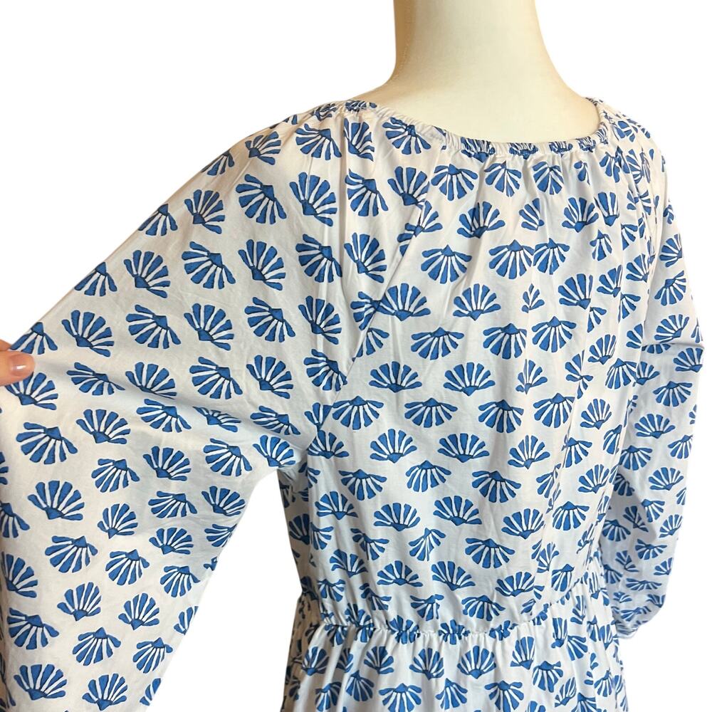 J Crew Cotton Coastal Scoopneck Dress size 10 - Picture 8 of 12